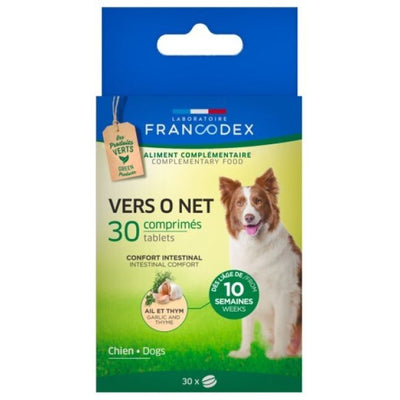 ZOOMALIN Vers O Net 30 Comprimés pour Chiot et Chien