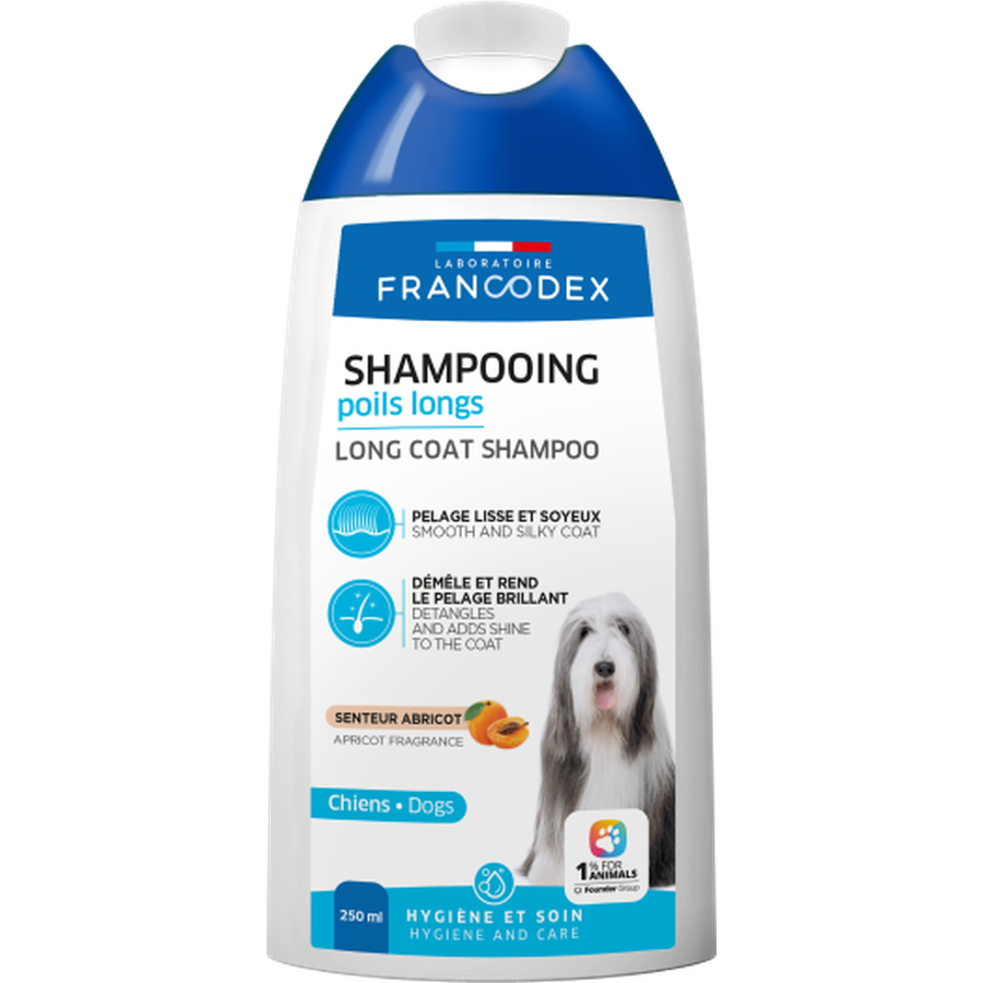 FRANCODEX Shampooing poils long senteur abricot 250ml