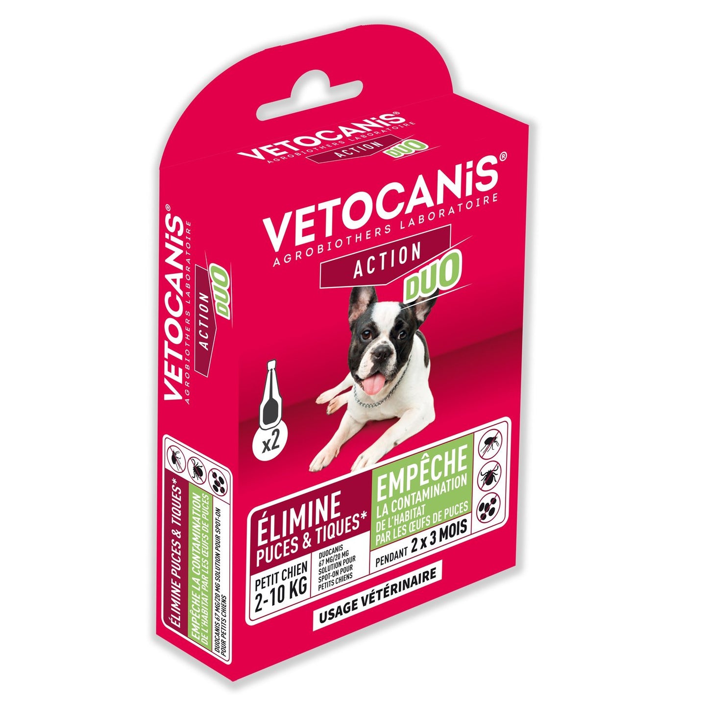 ELANCO Advantix Pipettes Antiparasitaires Grand Chien 25-40kg 6x4ml