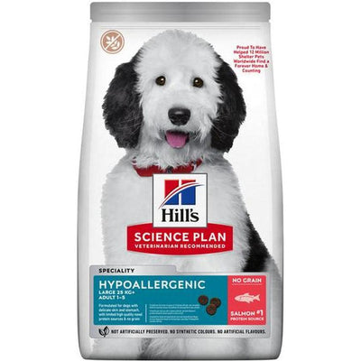 HILLS Science Plan Chien Adult Hypoallergenic Large Breed Saumon 12kg