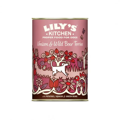 LILY'S KITCHEN Adulte Terrine Chevreuil et Sanglier 400g