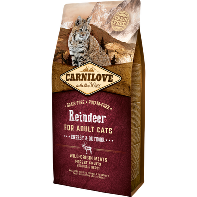 CARNILOVE Adulte Energy & Outdoor Renne 2kg