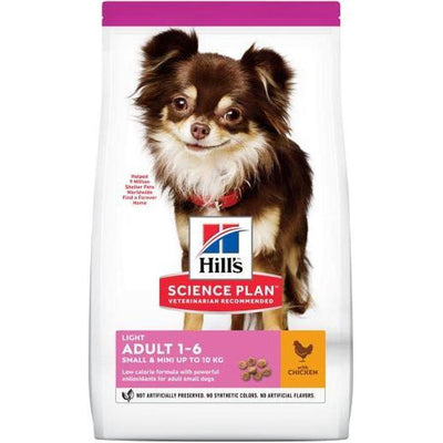 HILLS Science Plan Canine Adult Light Small & Mini Poulet 2,5kg