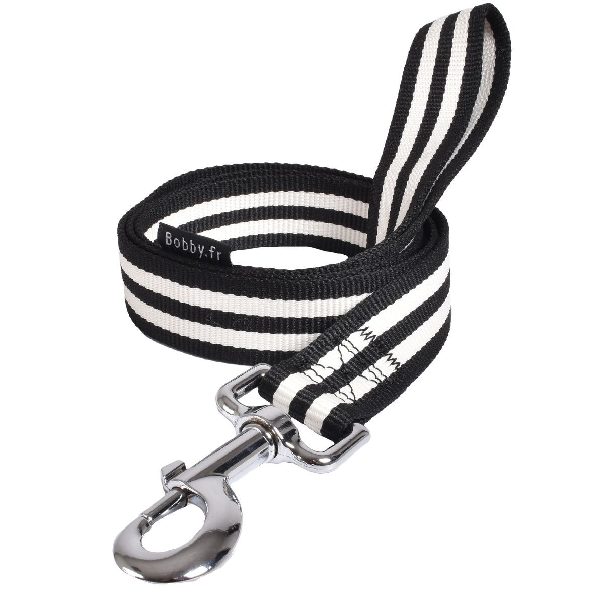 BOBBY Pack Rongeur Harnais + Laisse Stripe Noir Taille 2XS