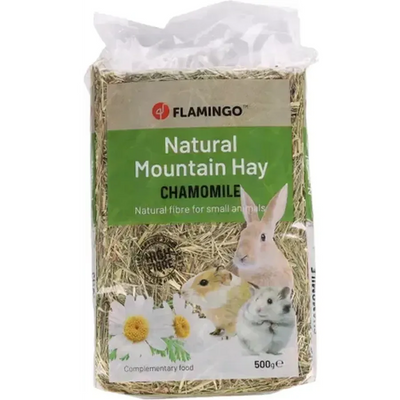 FLAMINGO Foin de montagne à la camomille 500g