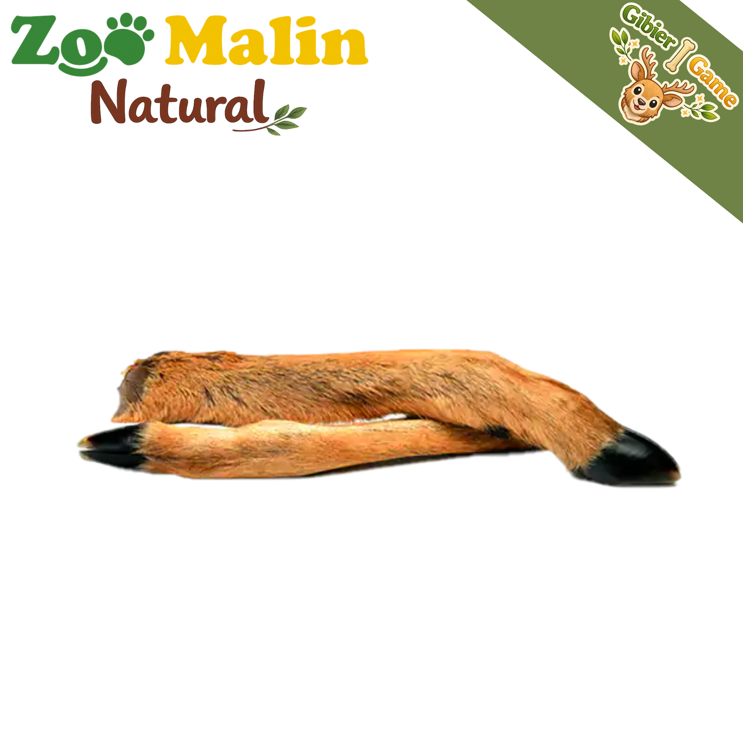 Pattes de Chevreuil avec Poils