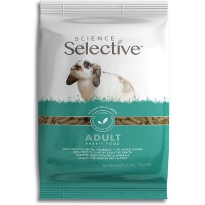 SELECTIVE Lapin Adulte Aliment Complet Riche en Fibres 3kg