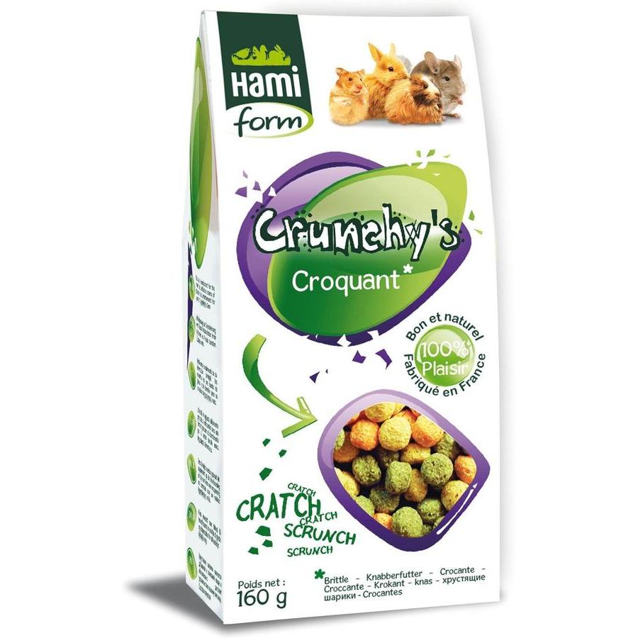 HAMIFORM Croquant Friandise pour Rongeurs 160g