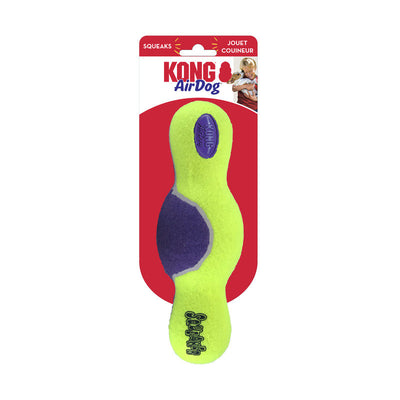 KONG AirDog Squeaker Jouet pour Chien Donut Dumbbell Bone Taille S M L