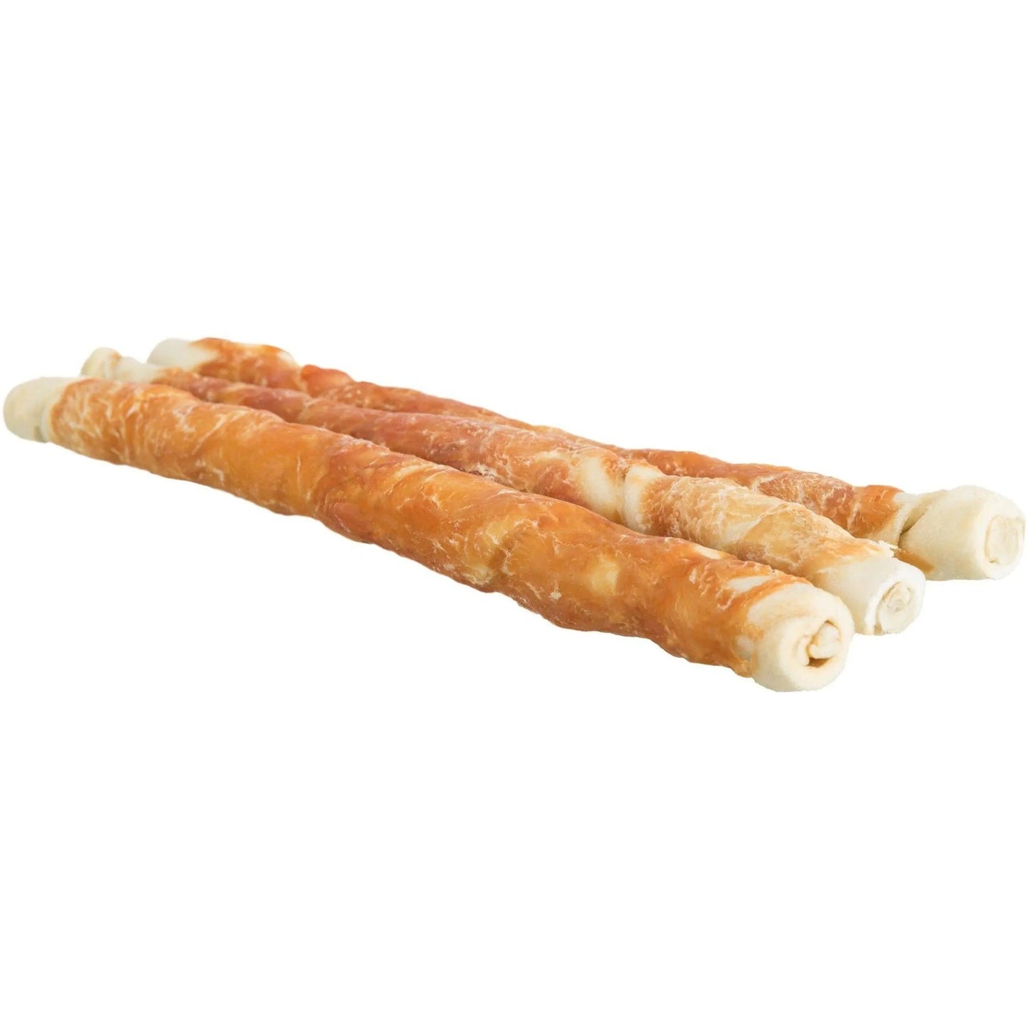 TRIXIE Denta Fun Rolls avec poulet 28 cm 3x250g
