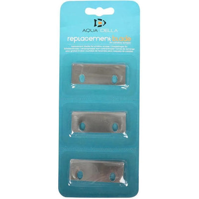 LAROY Lame de remplacement affûtée pour racloir à algues 3 pièces 5,95x2,27x0,02cm