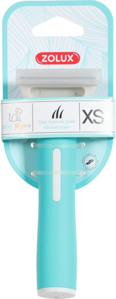ZOLUX Brosse Super Brush Chiot ANAH Taille XS 14.5 cm Multicolore