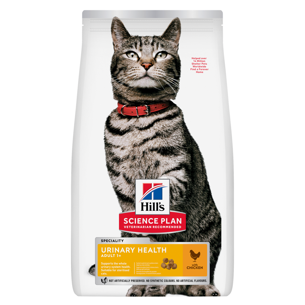 HILL'S Science Plan Urinary Health Croquettes pour chat adulte au poulet 1,5 kg