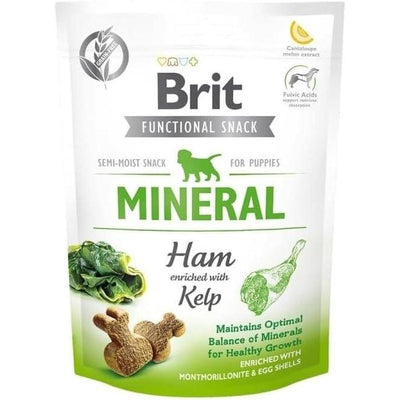 BRIT Care Dog Functional Snack Mineral Puppy Jambon 150g