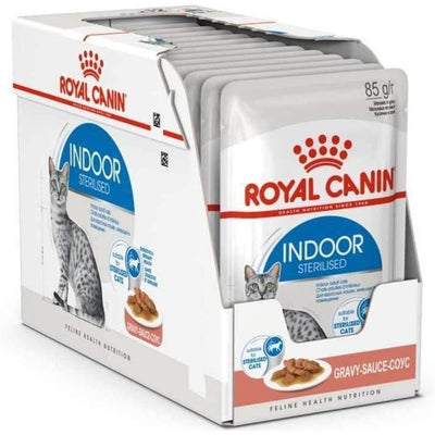 ROYAL CANIN Indoor Sterilised en Sauce 12x85g