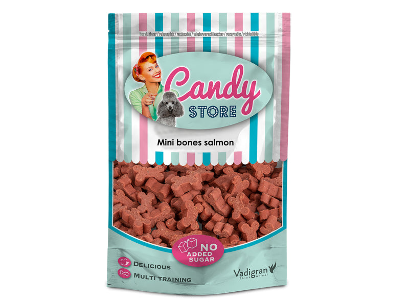 VADIGRAN Candy Mini Bones au saumon 180 g