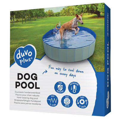 Duvo+ Piscine pour chien Dog Pool Ø 120 × 30 cm