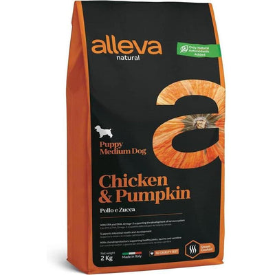 ALLEVA Natural Poulet & Potiron Chiot Medium 2kg