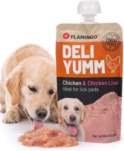FLAMINGO Yumm Pâte Poulet et Foie 90g