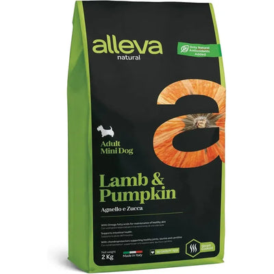 ALLEVA Natural Agneau & Potiron Chien Adulte Mini 2kg