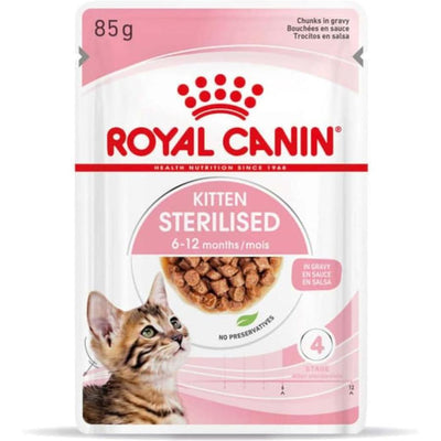 ROYAL CANIN Kitten Sterilised Sauce 12x85g