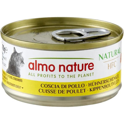 ALMO NATURE HFC Natural Cuisse de Poulet 70g (Boîte)