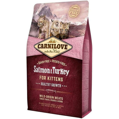 CARNILOVE Chaton Saumon et Dinde 2kg