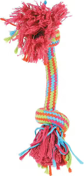 ZOLUX Jouet Corde 2 Nœuds Multicolore 30cm