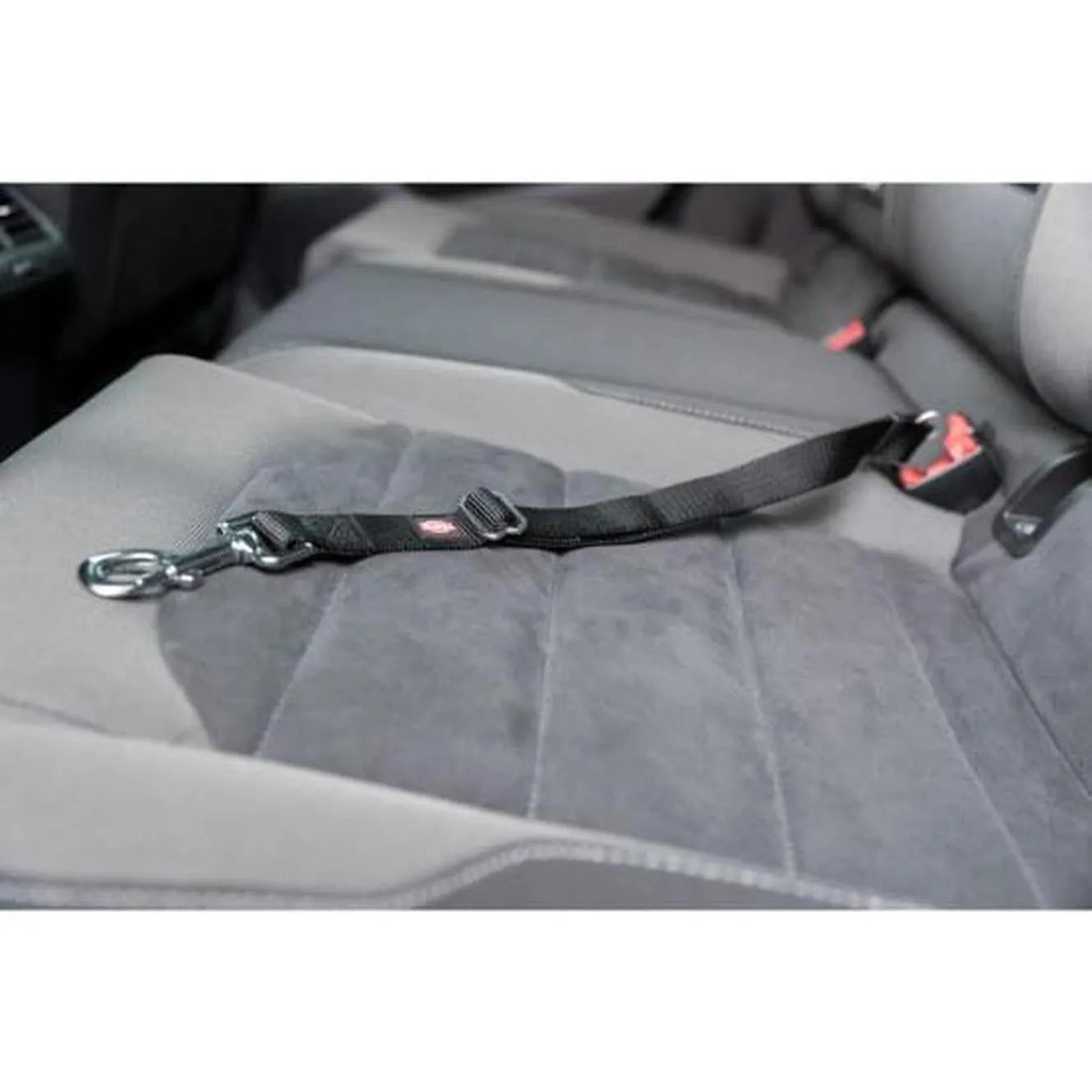 TRIXIE Ceinture de sécurité pour harnais voiture S–M 45–70 cm/25 mm noir