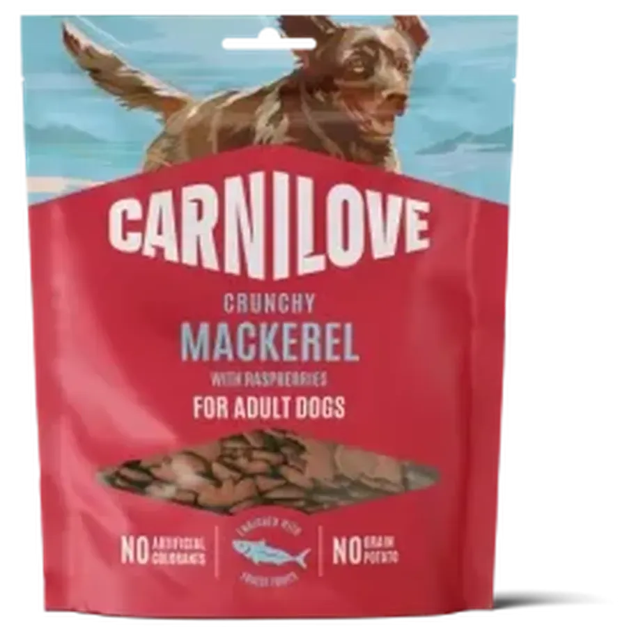 SNACK CRUNCHY ADULT MAQUEREAU FRAMBOISES