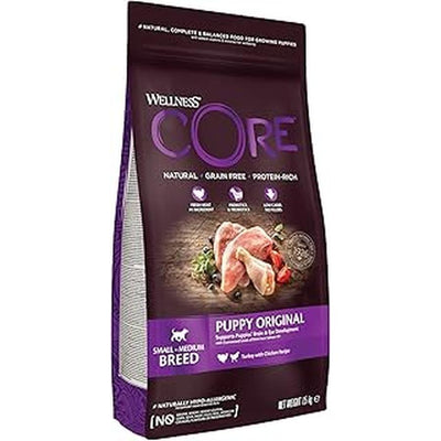 WELLNESS CORE Croquettes pour Chien Adulte Dinde Poulet Sans Céréales 1.8kg