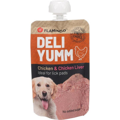 FLAMINGO Deli Yumm Fresh Meat Friandise Liquide au Poulet 90g