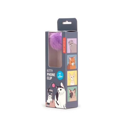 KIKKERLAND KITTY PHONE CLIP Clip Téléphone Jouet Chat pour Photos Parfaites