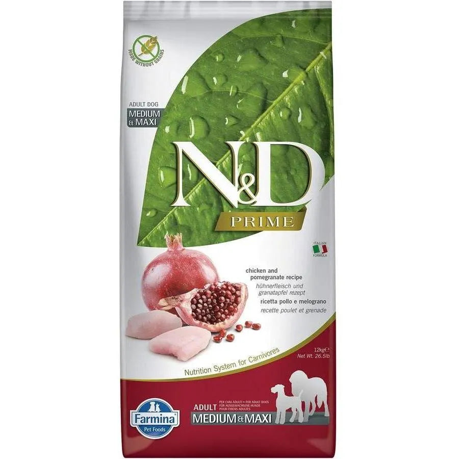 FARMINA ND Prime Poulet Grenade Medium Maxi 12kg