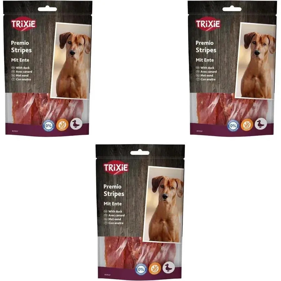 TRIXIE Premio Stripes au canard 100g