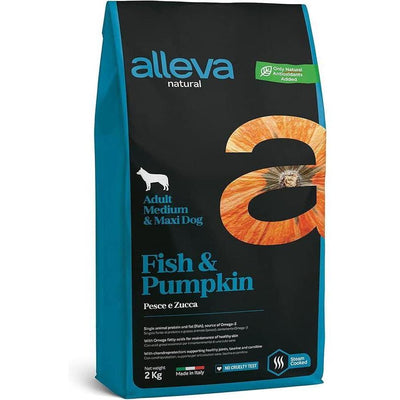 ALLEVA Natural Poisson et Potiron Chien Adulte Medium/Maxi 2kg