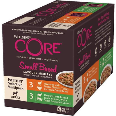 WELLNESS CORE Savoury Medleys Sélection Farmer Multipack 6 x 85g