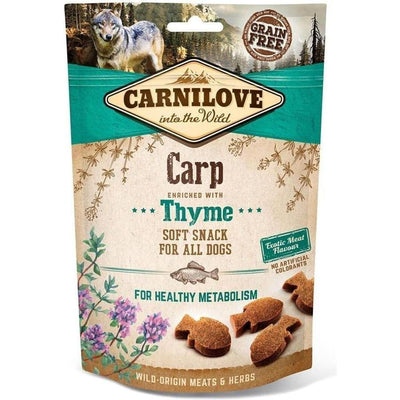 CARNILOVE Friandises Semi-Humides Carpe & Thym pour Chien 200g