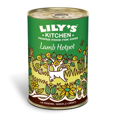 LILY'S KITCHEN Adulte Terrine Lamb Hotpot Agneau et Légumes 400g