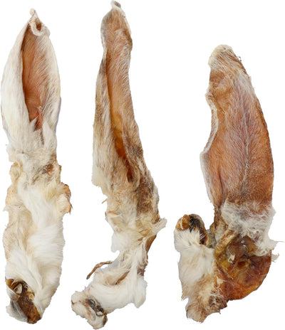FLAMINGO Nature Snack Oreilles de Lapin avec Poil 200g