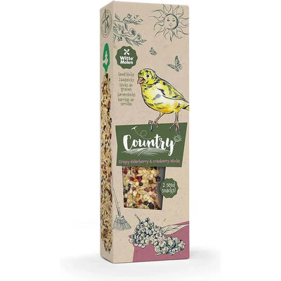 WITTE MOLEN Country Sticks Canari Sureau & Canneberge 2 Sticks 60g