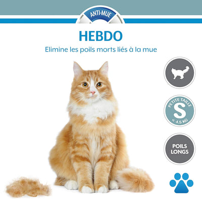 FURMINATOR Outil de Toilettage Pour Chat de Petite Taille à Poils Longs S Premium