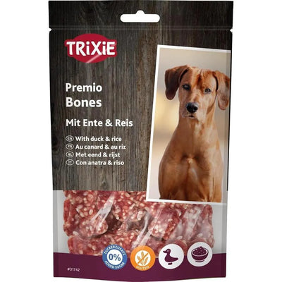 TRIXIE Premio Bones au canard et au riz 80g
