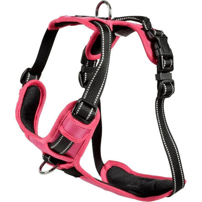 BOBBY Harnais Rando Walk XS Rose Nylon Réfléchissant Boucles Réglables