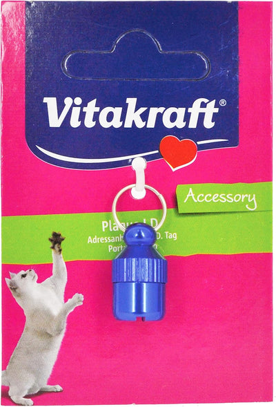 VITAKRAFT Tube Adresse Métal Chat Couleur Aléatoire