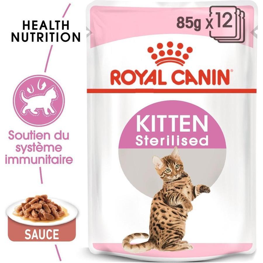 ROYAL CANIN Sterilised Sauce 12x85g