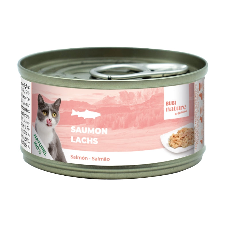 BUBI NATURE Saumon 70g - Aliment Humide pour Chat