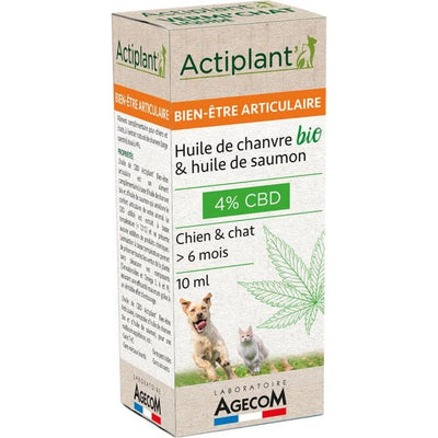 ZOOMALIN Actiplant Huile de CBD 4% Chien et Chat 10ml