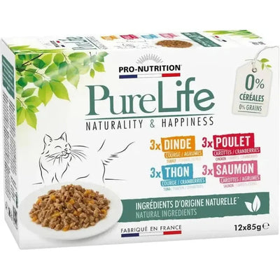 PURE LIFE Chat Wet Multi 12x85g