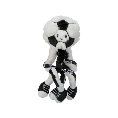 FIFA Ballon de foot avec pieds 32 cm noir/blanc - jouet pour chien